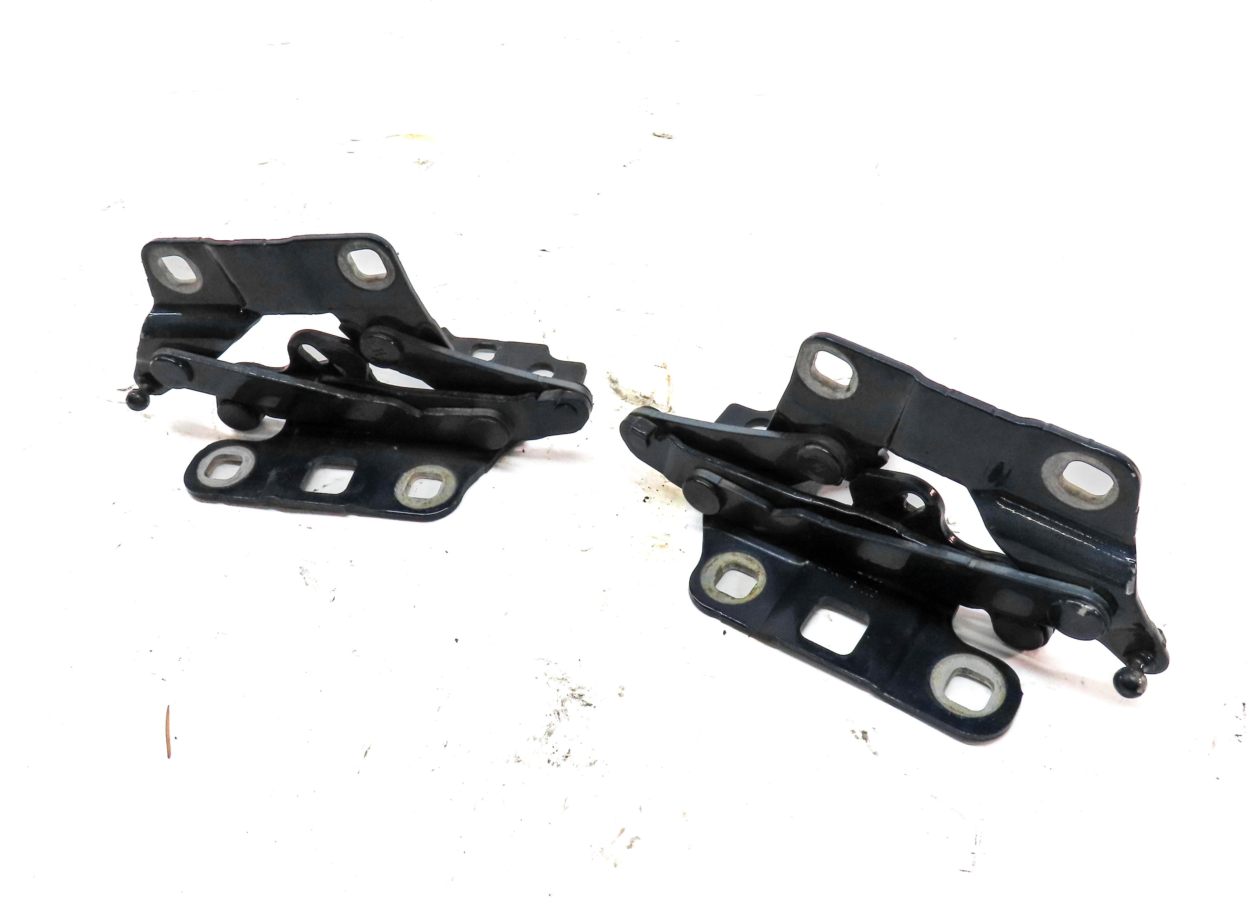 2012-2019 MERCEDES GL ML CLASS (W166 X166) FRONT HOOD HINGE SET (BLUE) — exact item pictured